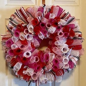 Love is in the air mega door wreath or wall decoration. New custom made